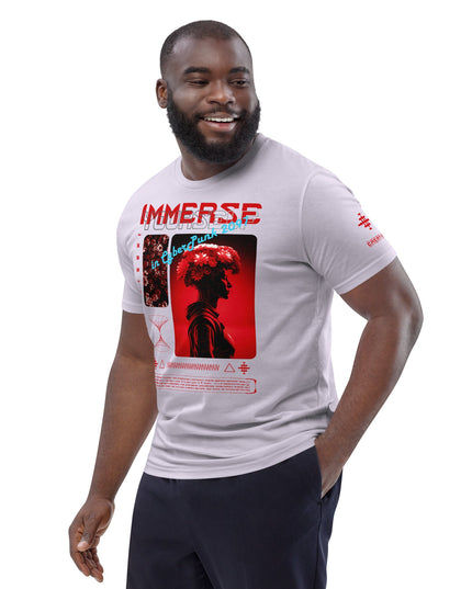 IMMERSE YOURSELF RED Organic T-Shirt