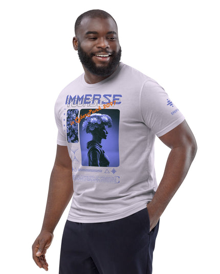 IMMERSE YOURSELF BLUE Organic T-Shirt