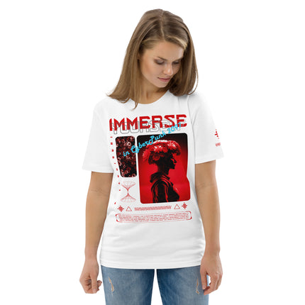 IMMERSE YOURSELF RED Organic T-Shirt