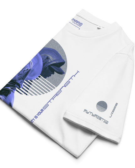 DISTRACTION BLUE Organic T-Shirt