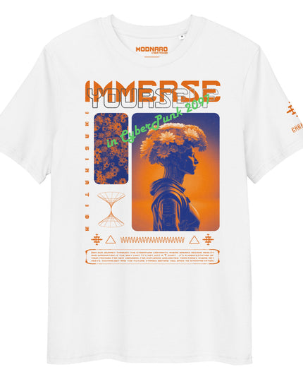 IMMERSE YOURSELF ORANGE Organic T-Shirt