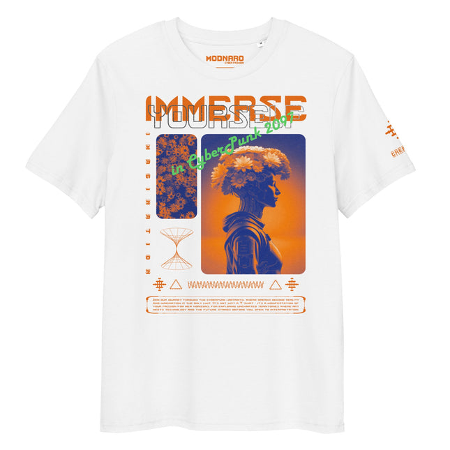 IMMERSE YOURSELF ORANGE Organic T-Shirt