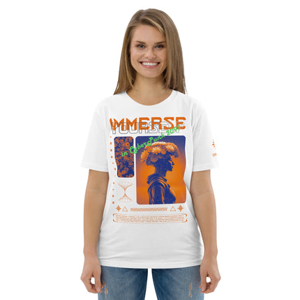 IMMERSE YOURSELF ORANGE Organic T-Shirt