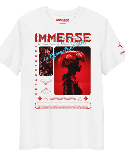 IMMERSE YOURSELF RED Organic T-Shirt