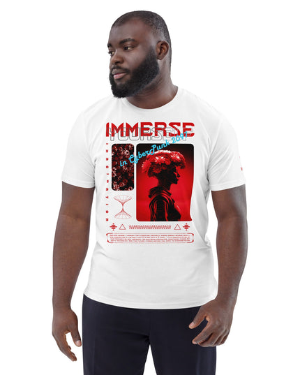 IMMERSE YOURSELF RED Organic T-Shirt