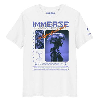 IMMERSE YOURSELF BLUE Organic T-Shirt