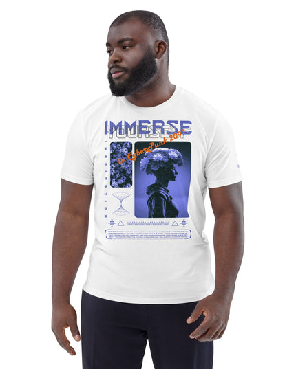 IMMERSE YOURSELF BLUE Organic T-Shirt