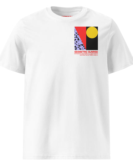 GEOMETRIC SUNRISE Organic T-Shirt