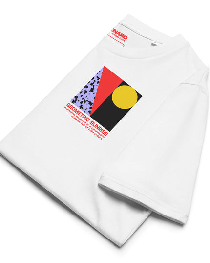 GEOMETRIC SUNRISE Organic T-Shirt