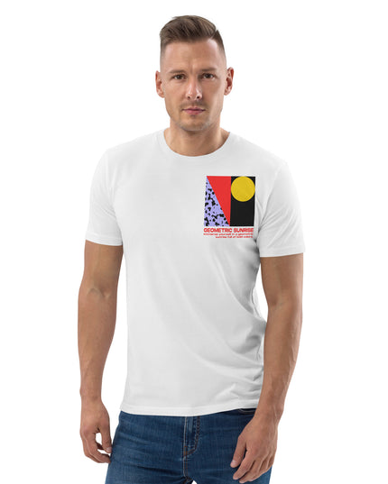 GEOMETRIC SUNRISE Organic T-Shirt