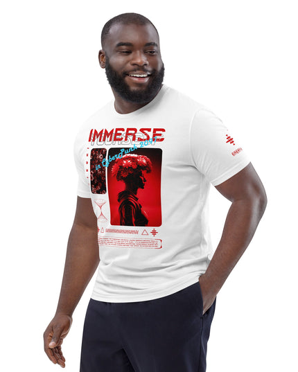 IMMERSE YOURSELF RED Organic T-Shirt