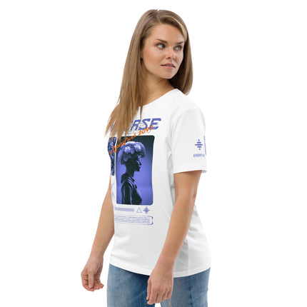 IMMERSE YOURSELF BLUE Organic T-Shirt
