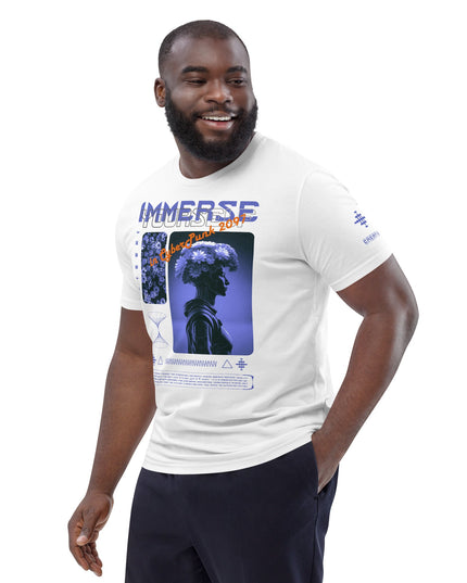 IMMERSE YOURSELF BLUE Organic T-Shirt