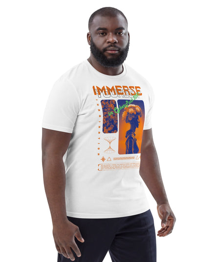 IMMERSE YOURSELF ORANGE Organic T-Shirt